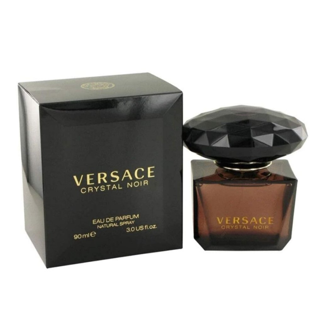 Versace Crystal Noir Eau De Parfum Spray Perfume For Women 3 Oz